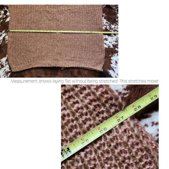 . Shop Hope’s Oversized Criss Cross Back Open Knit Sweater - Picture 7 of 10